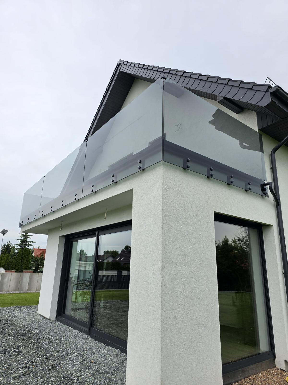 Balustrada szklana 12